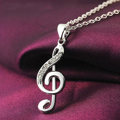 Melody in Silver Pendant Ν1040