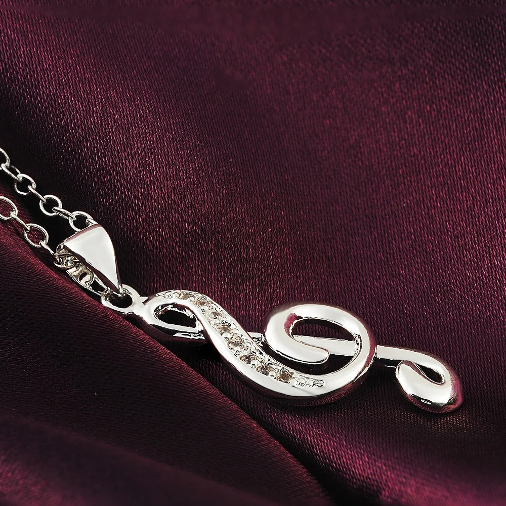 Melody in Silver Pendant Ν1040