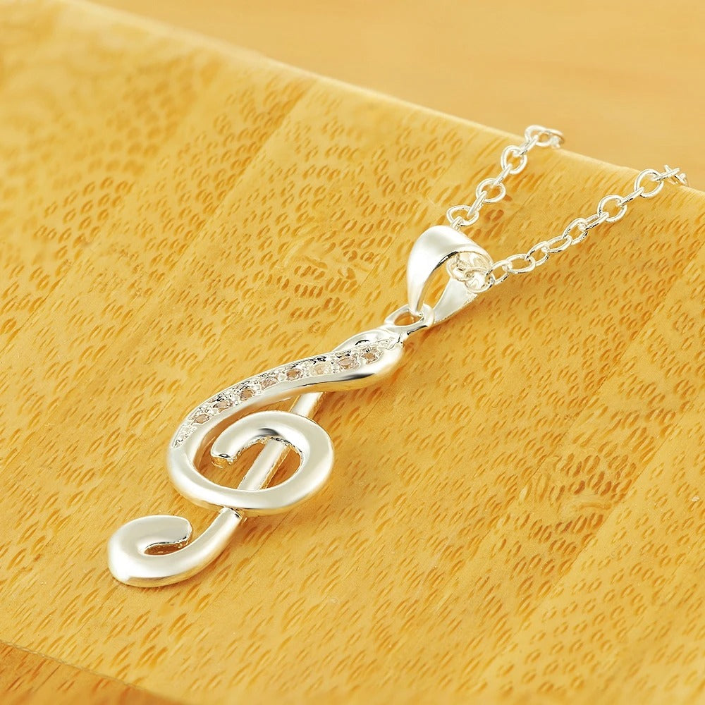 Melody in Silver Pendant Ν1040