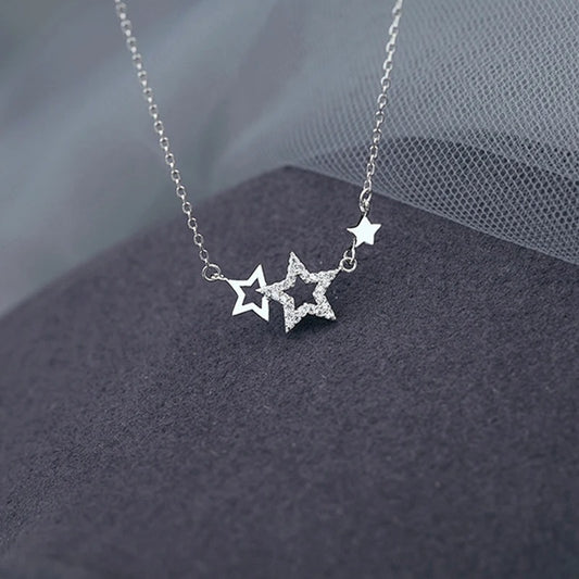 Radiant Wish Silver Necklace Ν3992